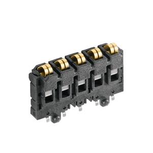 Weidmüller SR-SMD 4.50/05/90 AU BK RL Bus-contactblok Totaal aantal polen 5 Totaal aantal polen 5 300 stuk(s)