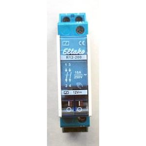 Eltako R12-200-12V DC - Installation relay 12VDC R12-200-12V DC