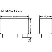 Wago Printrelais 115 V/AC 8A 2 Wechsler 20St.