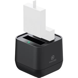 Insta360 Insta360 850891. Geschikt voor: Batterij voor aktiesportcamera, Type stroombron: AC, Merkcompatibiliteit: Insta360. Kleur van het product: Zwart, Materiaal behuizing: Polycarbonaat (PC). Span