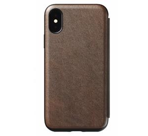 Nomad Rugged Case Tri-Folio iPhone XS Max bruin