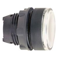 Schneider Frontelement für Leuchtdrucktaster ZB5, tastend, weiß, Ø 22 mm