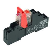 Weidmüller RCIKITP 24VAC 2CO LD/PB Relaisbaustein Nennspannung: 24 V/AC Schaltstrom (max.): 8A 2 We