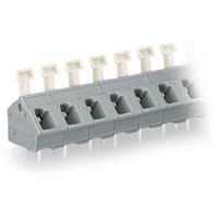 Wago Federkraftklemmblock 2.50mm² Polzahl 6 Lichtgrau 100St.