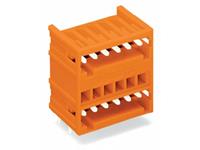 WAGO 734-433 Male header (standaard) 2140 Totaal aantal polen: 6 Rastermaat: 3.81 mm 100 stuk(s)