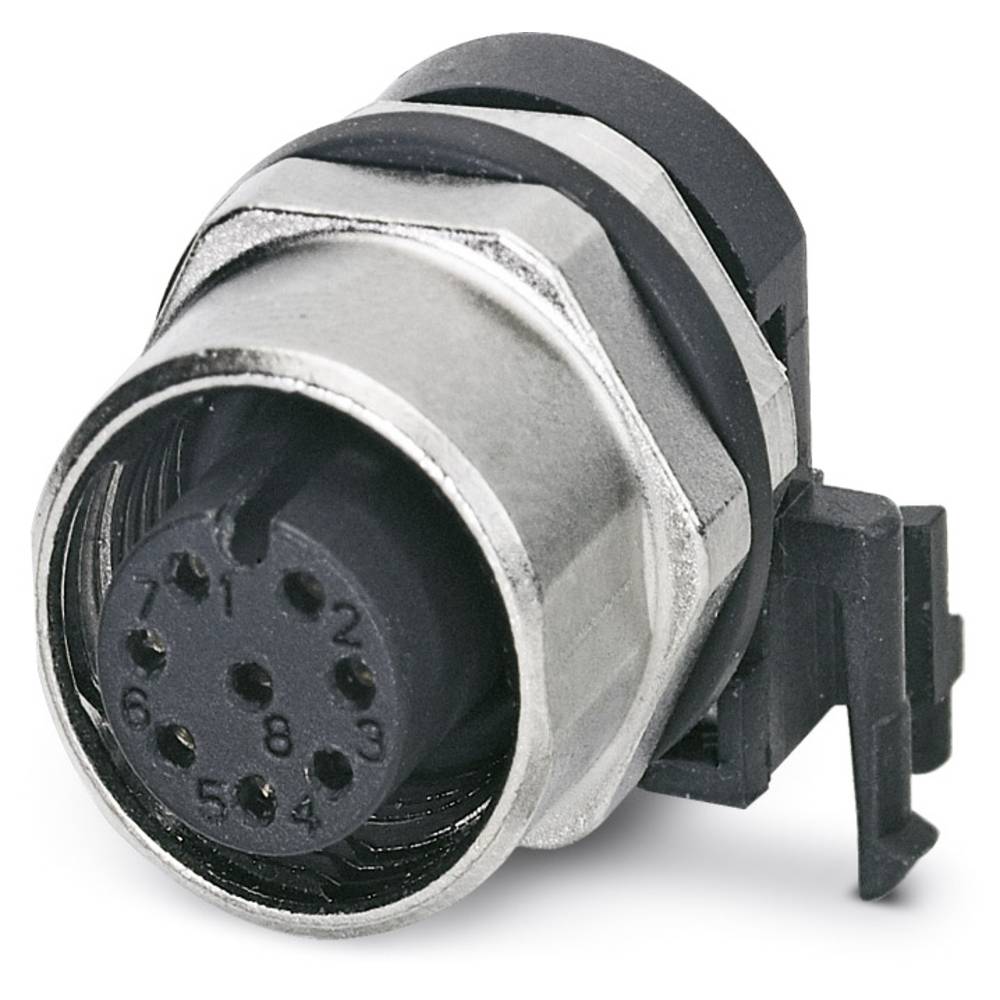 phoenixcontact Sensor-/Aktor-Einbausteckverbinder M12 Buchse, Einbau Polzahl: 8 10St.