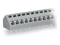 WAGO 236-408 Federkraftklemmblock 2.50mm² Polzahl (num) 8 Grau 100St.