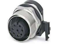 phoenixcontact Sensor-/Aktor-Einbausteckverbinder M12 Buchse, Einbau Polzahl: 8 10St.