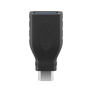 Goobay USB-C (m) - USB-A (v) adapter - USB3.0 / zwart