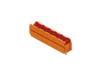 Weidmüller 1629180000 Male behuizing (board) BL/SL 7.50 Totaal aantal polen: 7 Rastermaat: 7.50 mm Inhoud: 50 stuk(s)