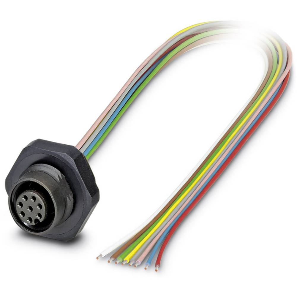 phoenixcontact Phoenix Contact 1436369 Sensor/actuator steekconnector M12 Aantal polen: 8 Bus, inbouw 0.50 m 1 stuk(s)