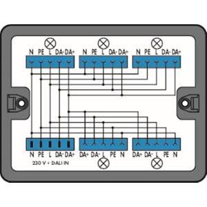 Wago Verteiler-Box 899 Serie (Netzsteckverbinder) 899 25A Schwarz 1St.