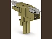 Wago T-Verbinder 890 Serie (Netzsteckverbinder) 890 Gesamtpolzahl: 2 16A Hellgrün 25St.