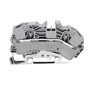 Wago Ersatzeinspeiseklemme 12mm Push-In-Klemme Grau 20St.
