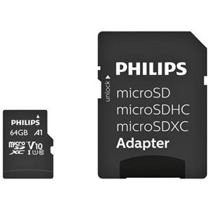 Micro SDXC 64GB UHS-1 U1 met adapter