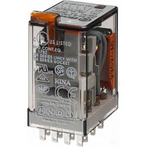 finder Steckrelais 24 V/AC 7A 4 Wechsler 1St.