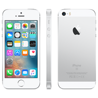 Partly Refurbished iPhone SE 16GB zilver B-grade