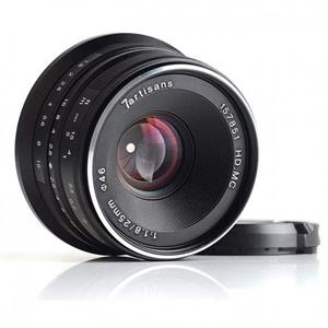 7Artisans 25mm F/1.8 zwart voor Sony E-mount