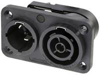 Neutrik NAC3PX-TOP Netstekker Stekker, inbouw, Bus, inbouw Totaal aantal polen: 3 + PE 1 stuk(s)