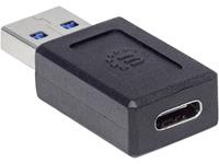 manhattan USB 3.1 (Gen 2) Adapter [1x USB 3.1 Stecker A​ - 1x USB-C™ Buchse]
