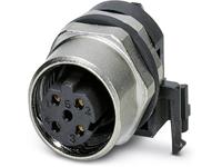 phoenixcontact Sensor-/Aktor-Einbausteckverbinder M12 Buchse, Einbau Polzahl: 4 10St.