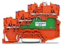 Wago Dreistock-Initiatorklemme 7mm Push-In-Klemme Orange 15St.