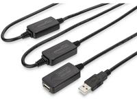 DIGITUS USB Verlängerungskabel, Stecker-Kupplung, 25,0 m