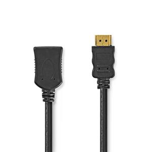 Nedis HDMI Verlengkabel 1 Meter Zwart