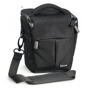 Cullmann Malaga Action 150. Type etui: Buidelzak, Merkcompatibiliteit: Universeel, Schouderband, Aantal buitenvakken: 3, Kleur van het product: Zwart