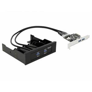 Delock 61893 2+2 Port USB 3.2 Gen 1-Controllerkarte