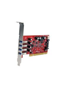 Startech PCI 4-Poorts USB3.0 Uitbreidingskaart