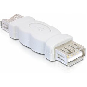 Delock Adapter Gender Changer USB-A female - USB-A female