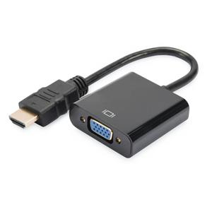 DIGITUS HDMI auf VGA Konverter, schwarz