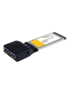 StarTech.com 2 Port ExpressCard SuperSpeed USB 3.0 Card Adapter - USB-Adapter