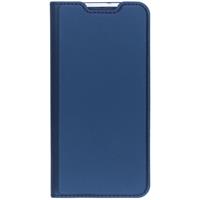 Slim Softcase Booktype voor de Samsung Galaxy A40 - Donkerblauw