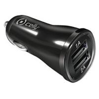 autolader 2x USB max. 2.1A zwart