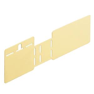 Weidmüller KLIPPON COPL 081106 Aardingsplaat (l x b) 131 mm x 33.5 mm Messing Messing 1 stuk(s)