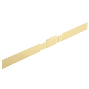 Weidmüller KLIPPON COPL 082306 Erdungsplatte (L x B) 258mm x 33.5mm Messing Messing 1St.