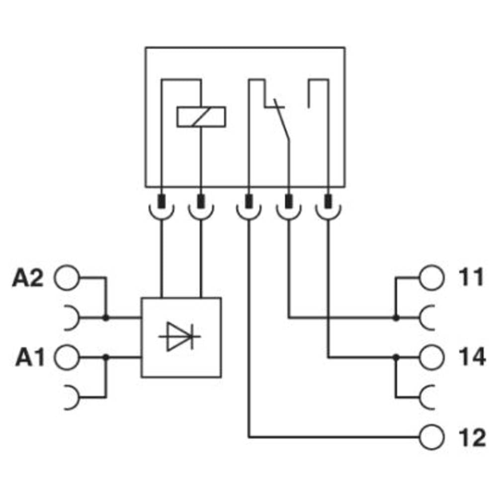 phoenixcontact PLC-RPT-110UC/21AU/RW Interfacerelais 10St.
