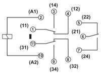 phoenixcontact REL-OR3/LDP-48DC/3X21 Industrierelais 10St.