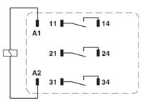 Phoenix Contact - REL-PR3-120AC/3X1 Industrieel relais 1 stuks