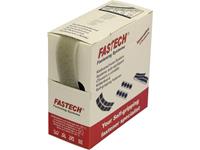 fastech Klettband zum Aufnähen Flauschteil (L x B) 5m x 25mm Hellgrau 5m