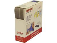 fastech Klettband zum Aufnähen Haft- und Flauschteil (L x B) 10m x 25mm Hellgrau 10