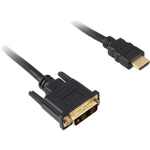 Sharkoon Adapterkabel HDMI > DVI-D (18+1)