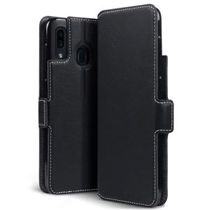 Qubits slim wallet hoes - Samsung Galaxy A30 - Zwart