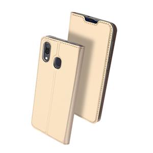 Dux Ducis pro serie slim wallet hoes - Samsung Galaxy A30 - Goud