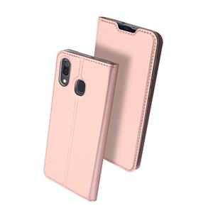 Dux Ducis pro serie slim wallet hoes - Samsung Galaxy A30 - Rose Goud