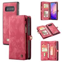 Caseme 2-in-1 Multifunctionele Samsung Galaxy S10 Wallet Case - Rood