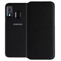 Samsung Flip Wallet Black für Galaxy A40