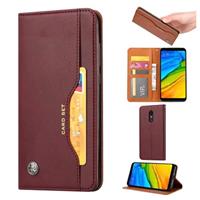 Card Set Serie OnePlus 6T Wallet Case - Wijnrood